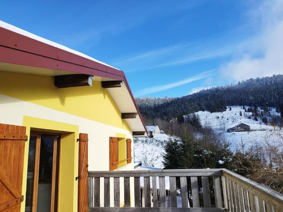 Maison De Montagne Vue Magnifique Ventron Eksteriør billede